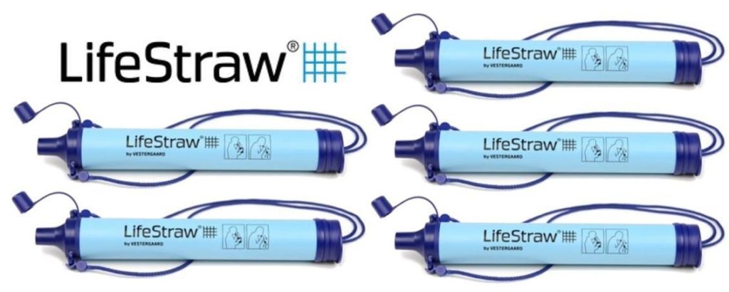LifeStraw personal water filter for zombie survival
