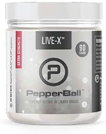 PepperBall ammo for non-lethal launcher