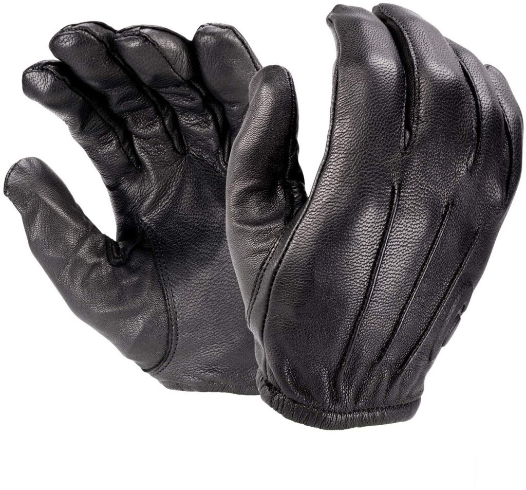 best leather police duty gloves with Kevlar
