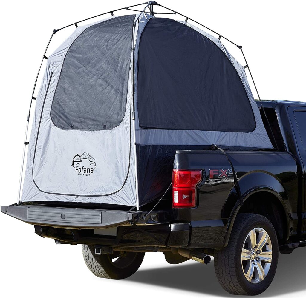 truck bed tent for tall people