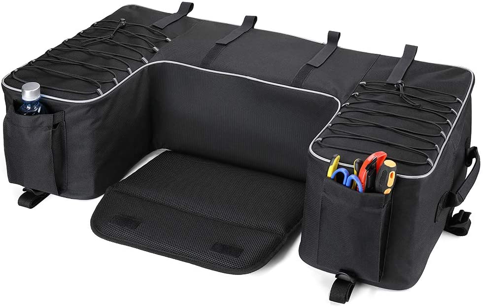 ATV seat bag for storage
