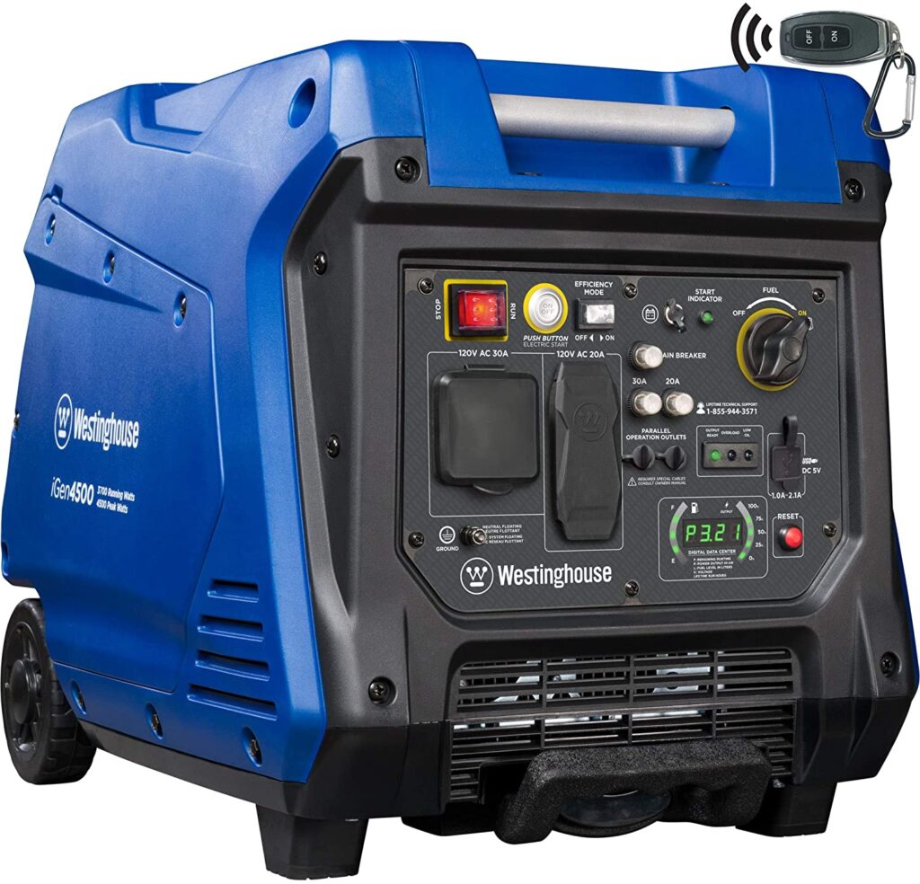 Westinghouse RV generator for camping
