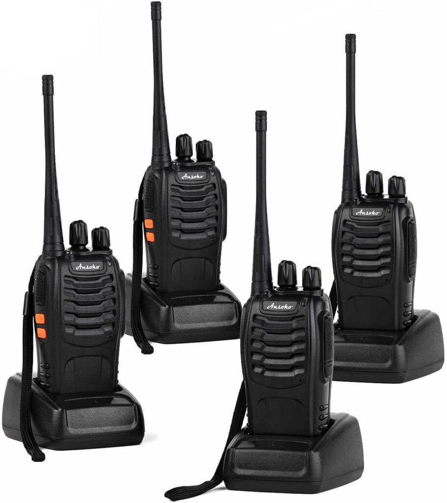 Ansoko long range two way radios walkie talkies