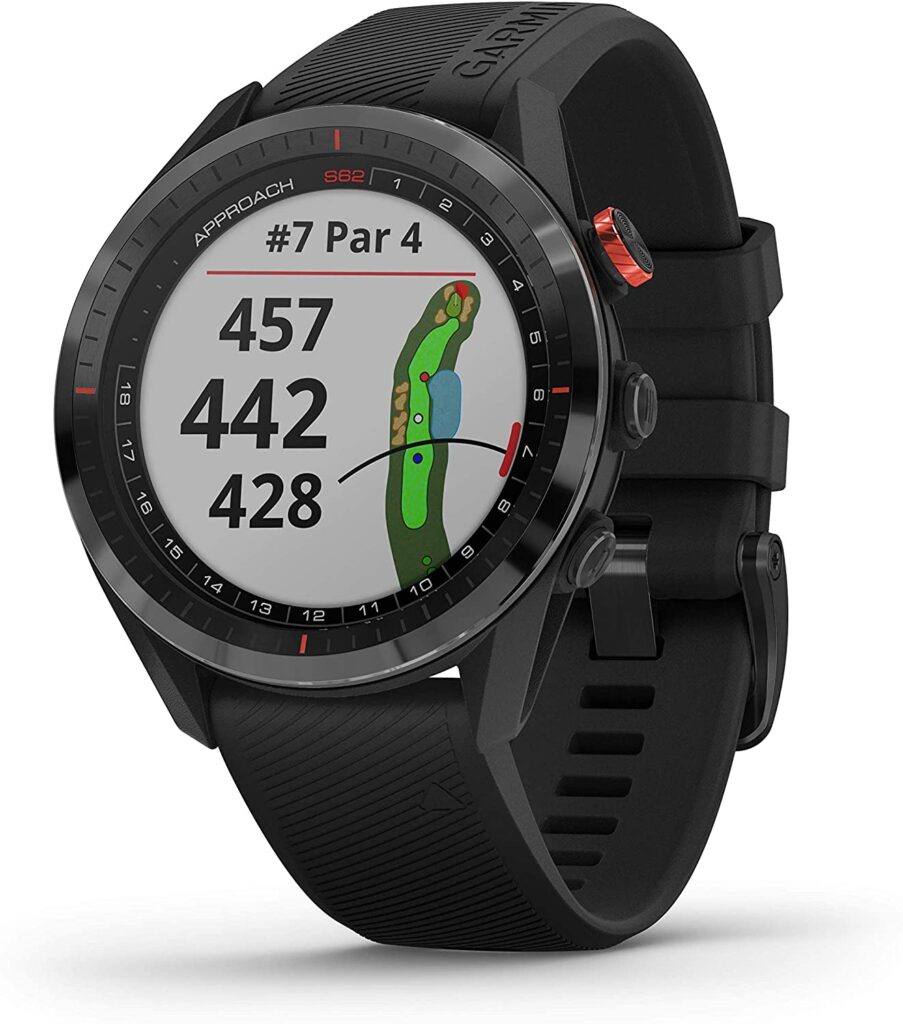 Garmin Approach S62 GPS watch for golf