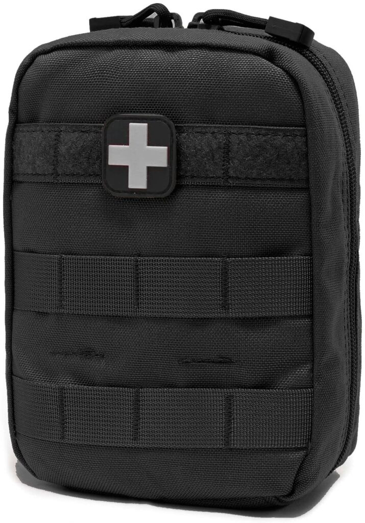 Carlebben molle first aid kit that fits on larger bag
