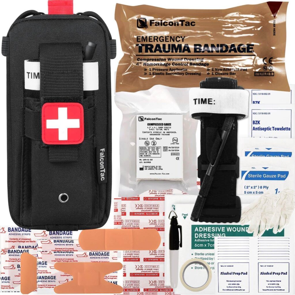 FalconTac IFAK first aid trauma kit