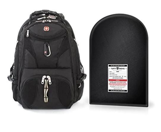 SwissGear bulletproof backpack insert