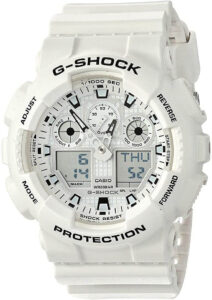 All white Casio G-Shock