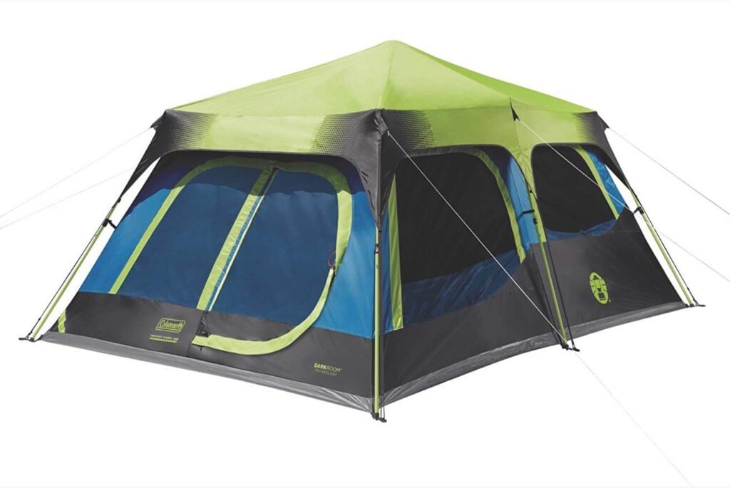 Coleman Cabin popup tent for camping