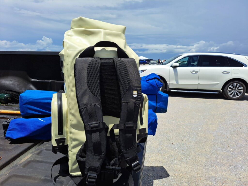 Icemule Boss backpack cooler with comfortable straps