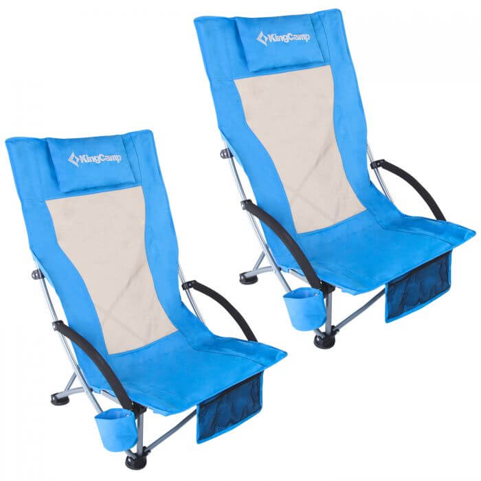 KingCamp high sling chair for beach
