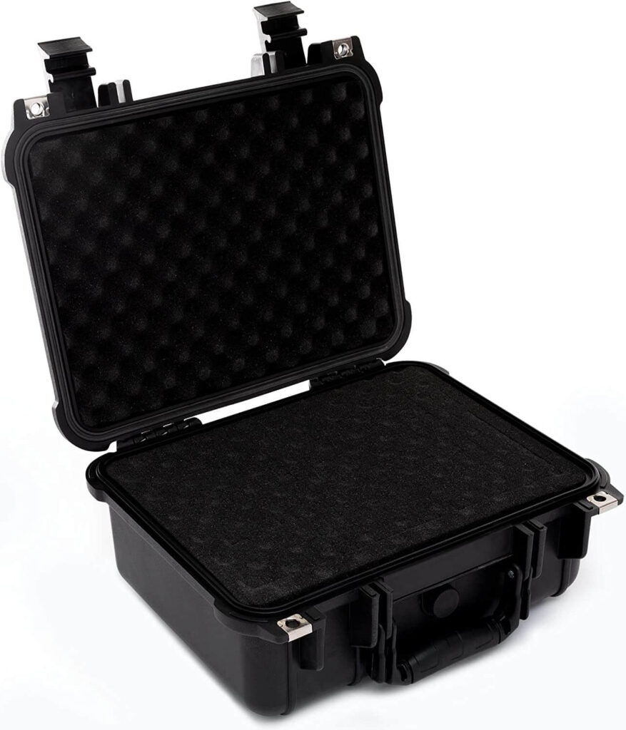 Koah hard camera case with customizable foam