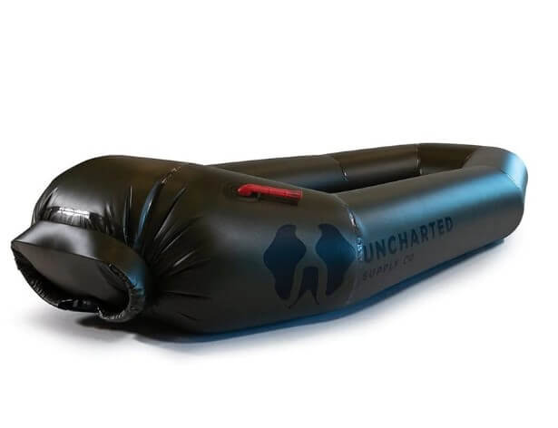Inflatable raft for fishing