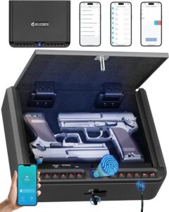 Billconch biometric handgun safe