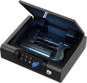 Billconch biometric fingerprint handgun safe